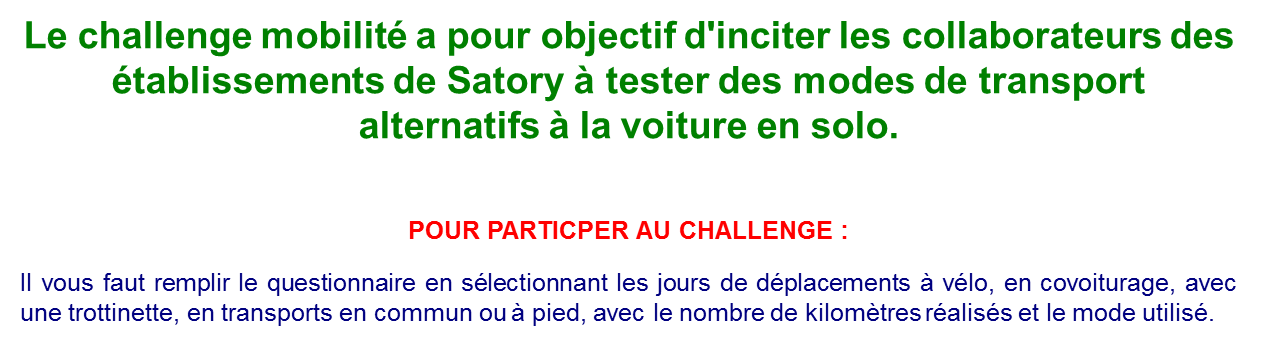 Texte challenge